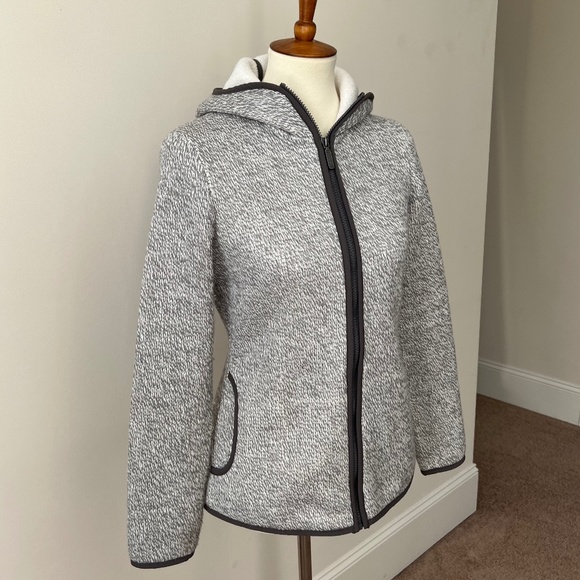 Merrell Gray/White/Black Hooded Jacket Size Small - Picture 2 of 15